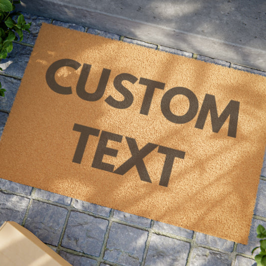 Custom Text Mat